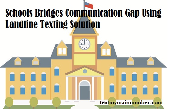 Landline Texting Solution for Schools