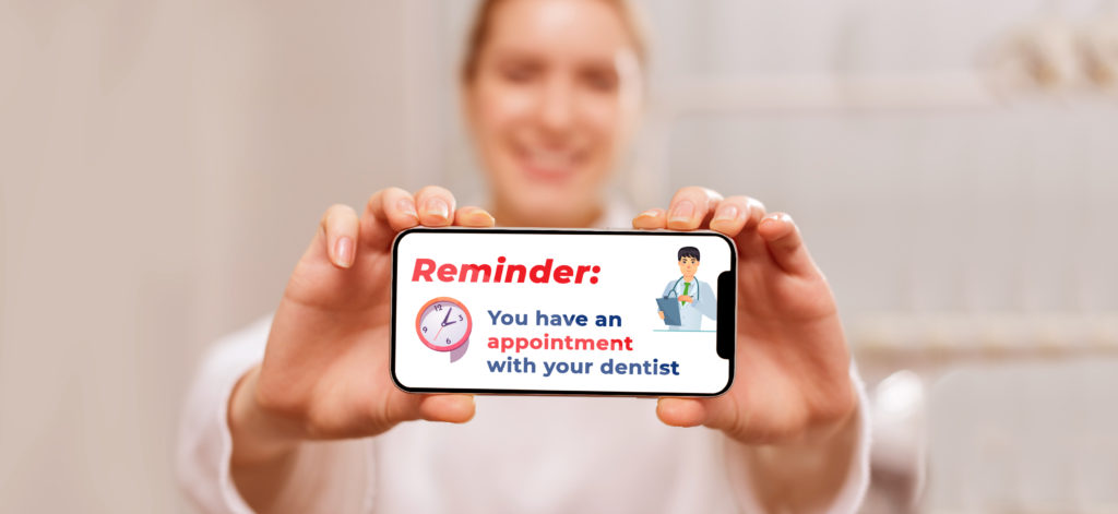 2.	Dentists can text patient reminders so they book future checkups